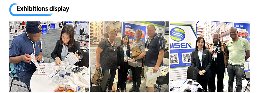 Exposición en Sudáfrica, foto con clientes