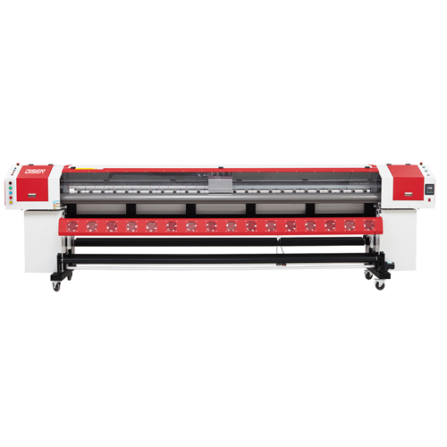 Impresora solvente DSA-KSR-M4 3.2M Impresora de inyección de tinta con cabezal de impresora Konika
