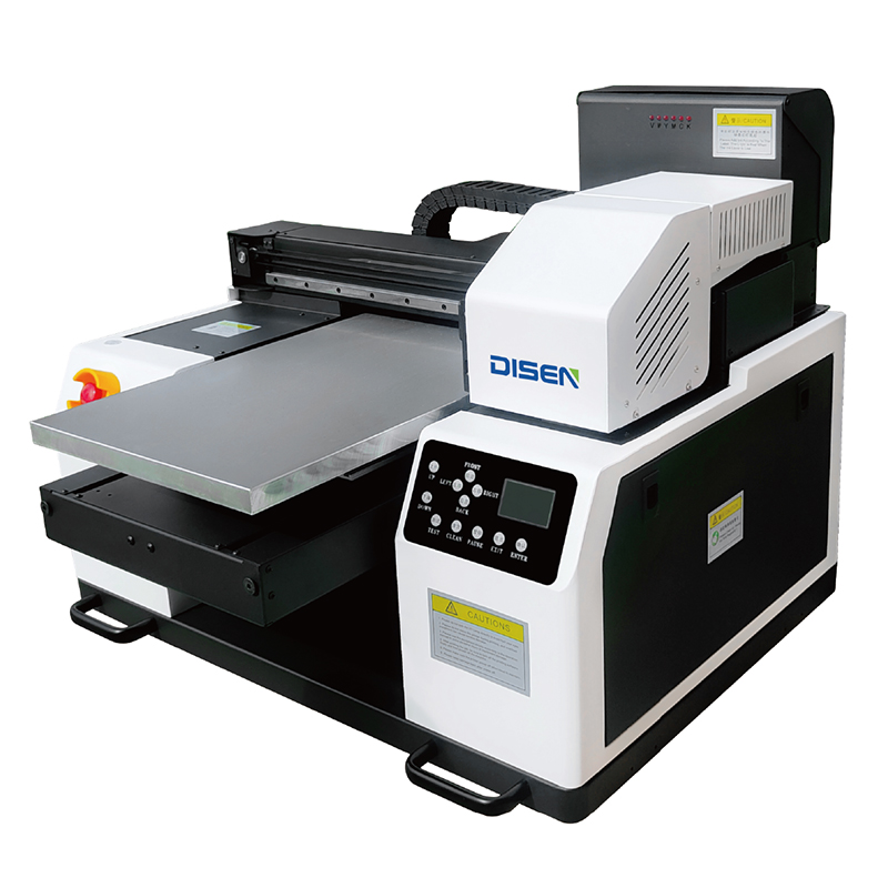 Impresora de cama plana UV de escritorio DS-H3042 A3, máquina de impresión acrílica de pegatinas