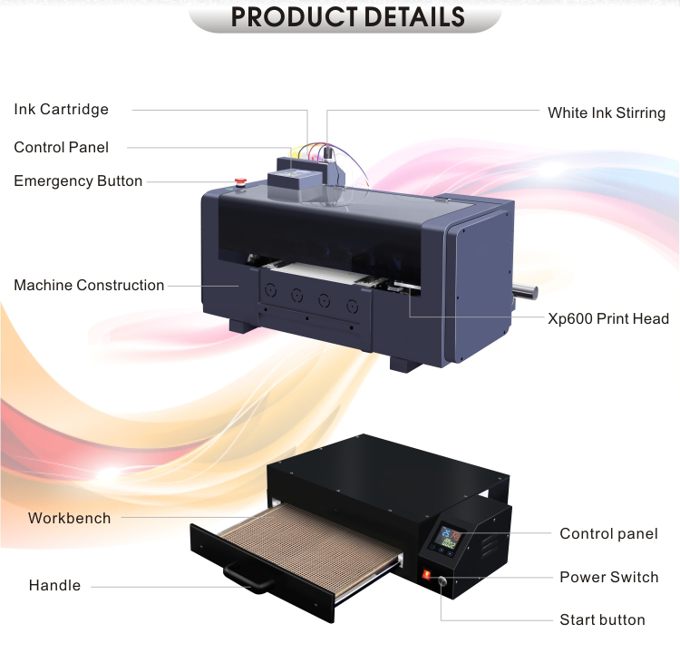 Impresora A3 dtf-Detalles del producto