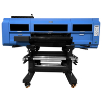 DS-HY800W Fabricante Impresora de película UV Dtf todo en uno 2 en 1 A1 60 cm Impresora de pegatinas Uv Dtf con laminador