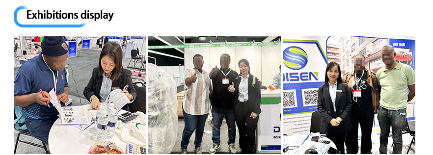 Sudáfrica Exposición, foto con clientes