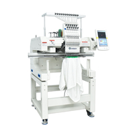 Máquina de bordar computarizada 500*800mm bordado de camisetas 12/15 agujas