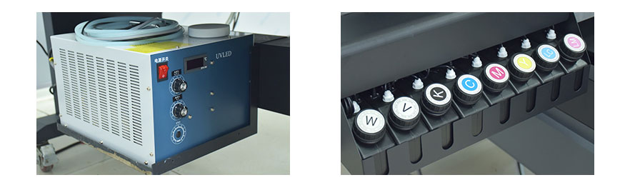 Imprime en colores brillantes