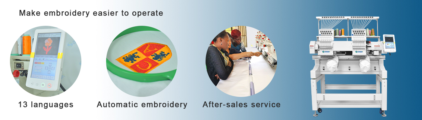 Hacer que el bordado sea m&aacute;s f&aacute;cil de operar