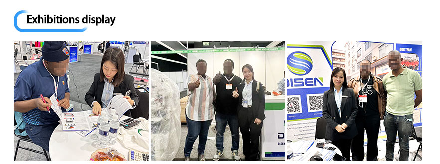 Sudáfrica Exposición, foto con clientes