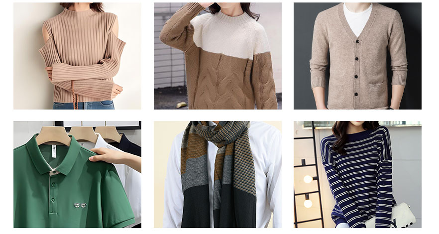 Pantalla de efectos de knitting-máquina 