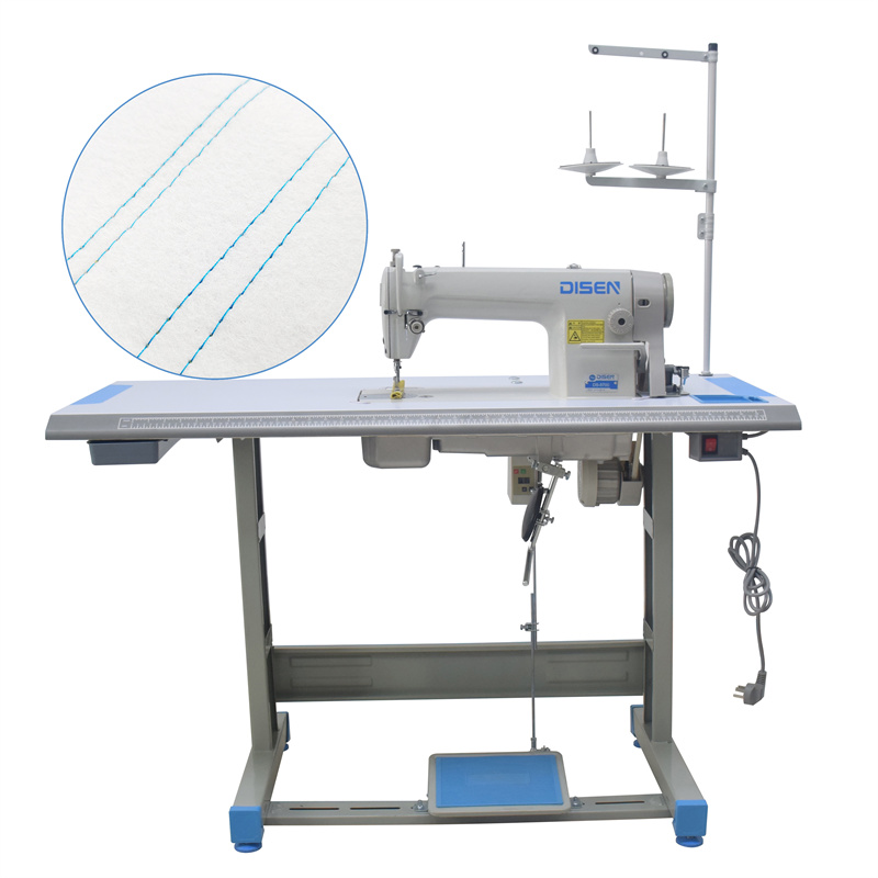 Máquina de coser industrial de pespunte manual multifunción DS-8700 para textiles
