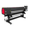 Impresora de inyección de tinta solvente ecológica Industrial con cabezal doble XP600 de formato ancho de 1,6 m y 1,8 m