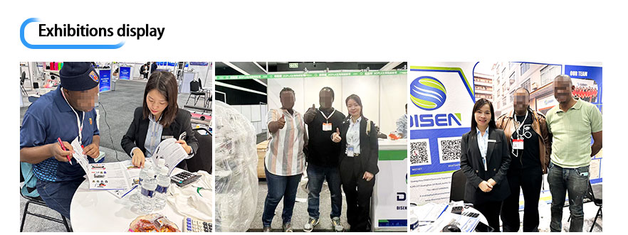 Exposición de Sudáfrica, Foto con clientes
