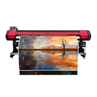 Impresora solvente ecológica de inyección de tinta digital XP600 de gran formato de 3,2 m