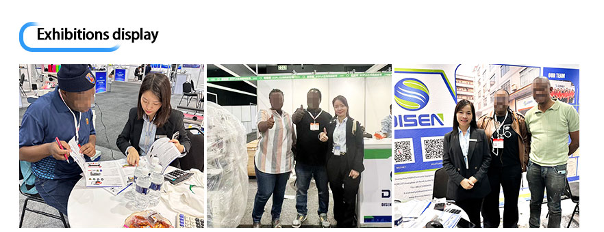 South Africa Exhibición, foto con clientes
