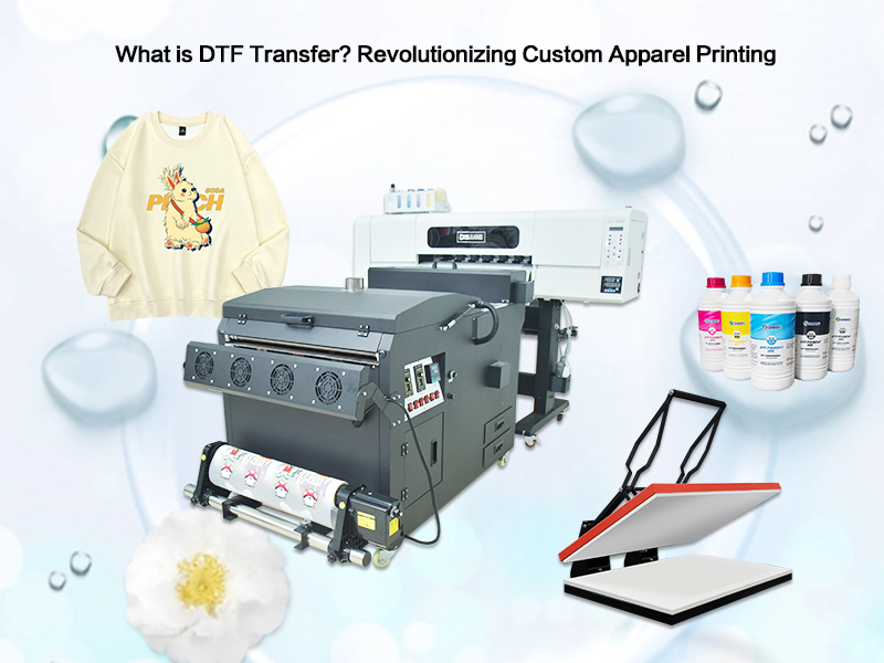¿Qué es la transferencia DTF? Revolución de la impresión de ropa personalizada
