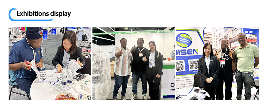 Sudáfrica Exposición, Foto con clientes