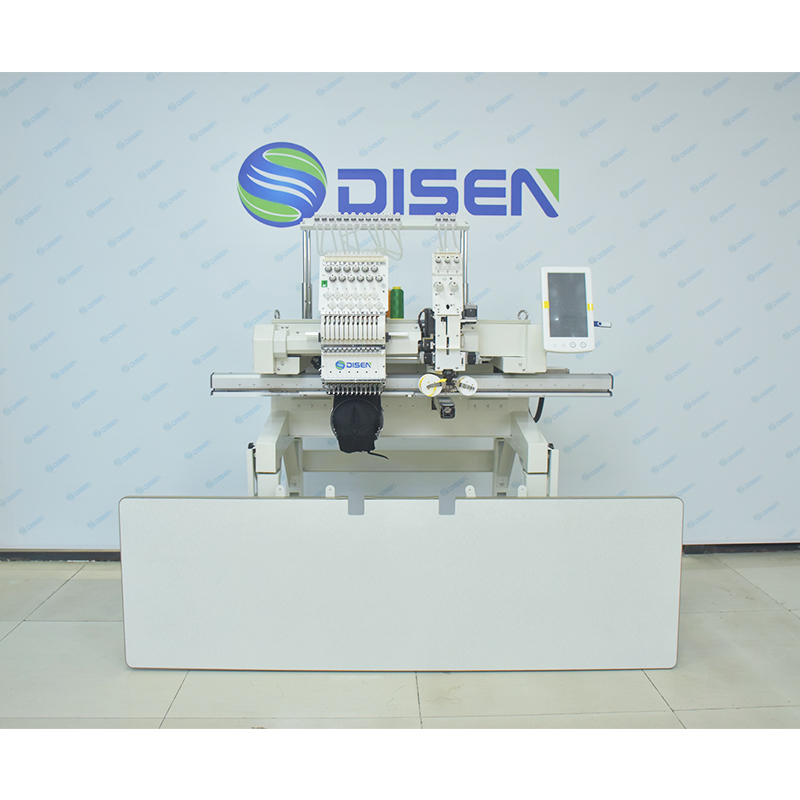 Bordado de la camiseta del sombrero del casquillo de la máquina 1200*500m m del bordado que graba con cordón