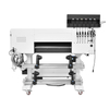 Impresora UV DTF de 60 cm con impresión de pegatinas de cristal I3200
