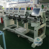 Máquina de bordar de cabeza múltiple de densidad de puntada portátil para apliques