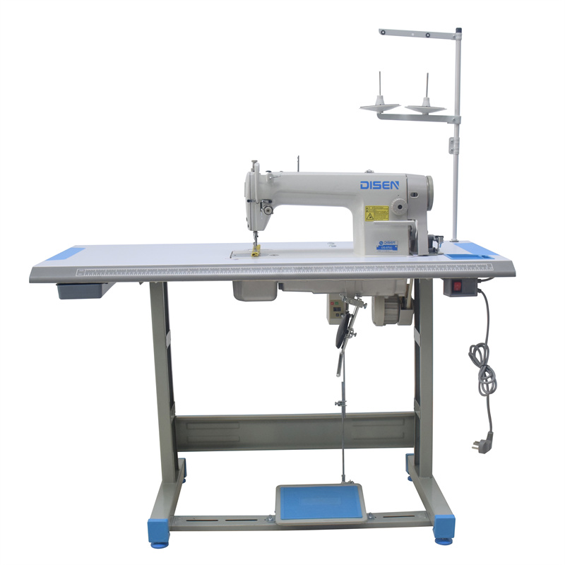 Máquina de coser industrial de pespunte manual multifunción DS-8700 para textiles