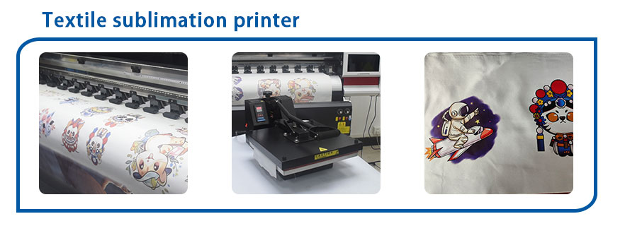Impresora de sublimación textil