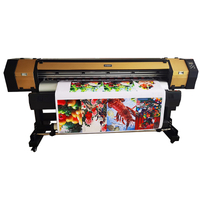  Plotter de cabezal de impresión Xp600 de 1,8 m, lienzo de gran formato, cartel de vinilo, cartel, impresora solvente ecológica de inyección de tinta