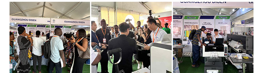 Récord de la empresa Disen en la exposición de Nigeria