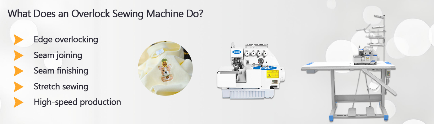 &iquest;Qu&eacute; hace una m&aacute;quina de coser Overlock?
