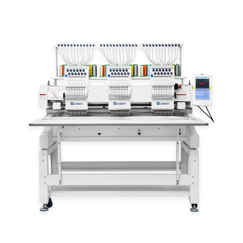 DS-J1203 Tres cabezas 12 Máquina de bordado de agujas