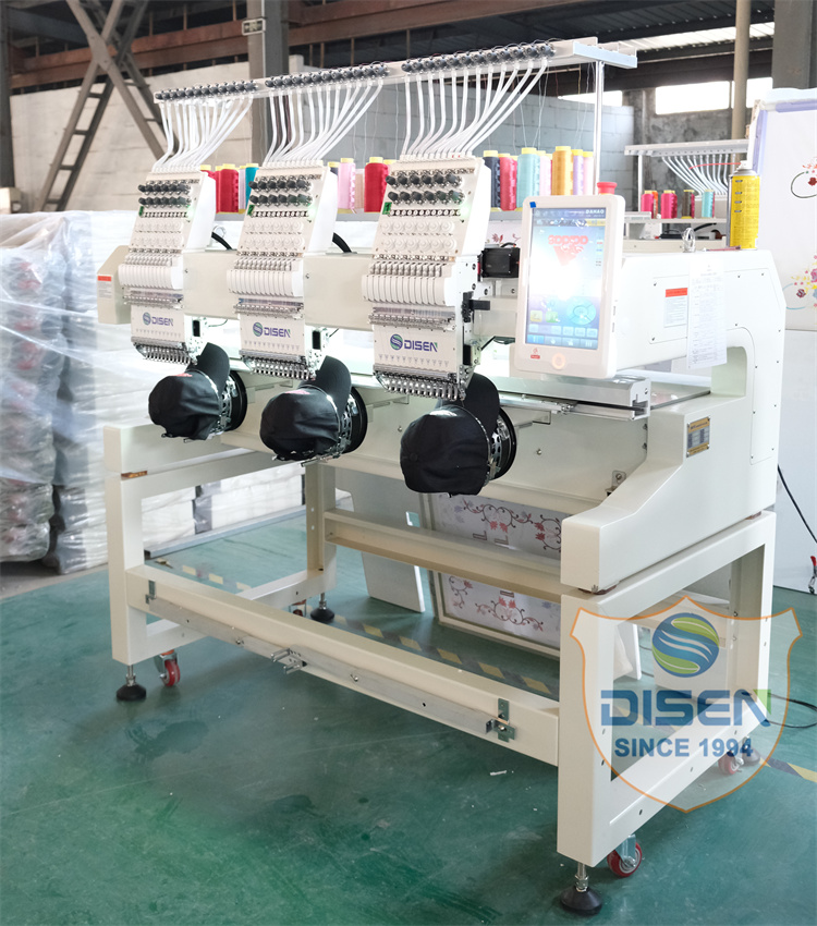 Instalaci&oacute;n de producci&oacute;n de m&aacute;quinas de bordar comerciales
