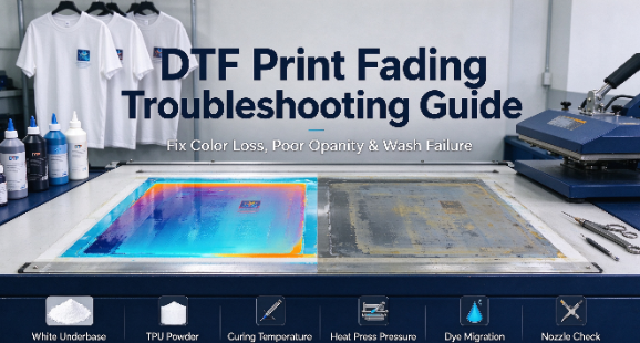 Por qué los colores DTF se desvanecen y cómo prevenirlo