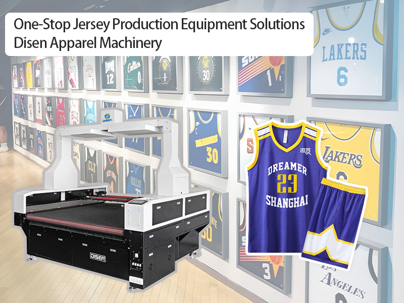 Soluciones integrales de equipos de producción de Jersey | Maquinaria de ropa Disen